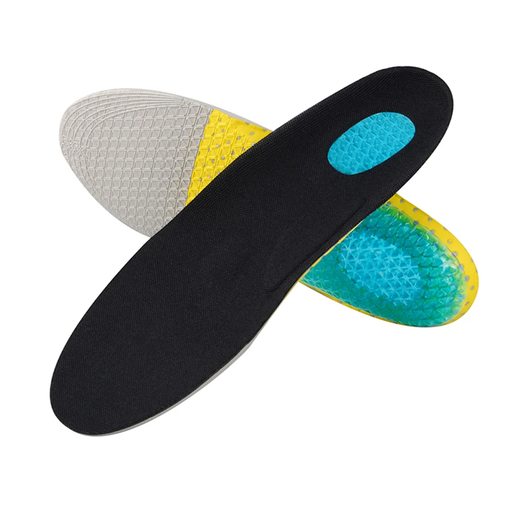 Демин унисекс EVA пены Арка Поддержка спортивной обуви Pad амортизация стельки для