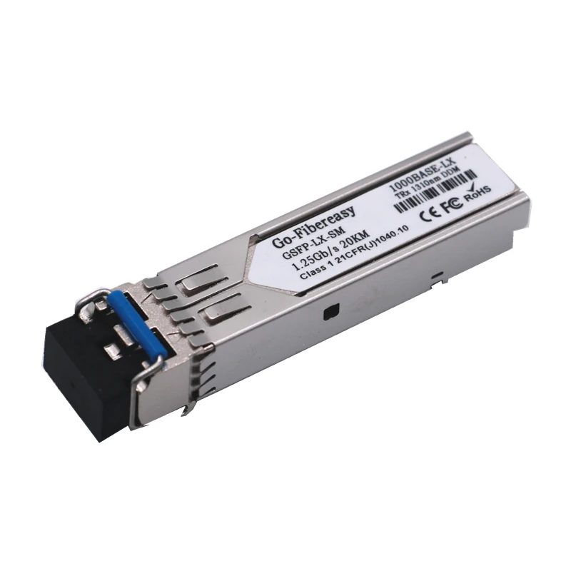 Оптовые продажи новинка 10 шт./лот для оптического модуля SFP 1000Base LX/LH 1 25G 1310nm SMF DDM км