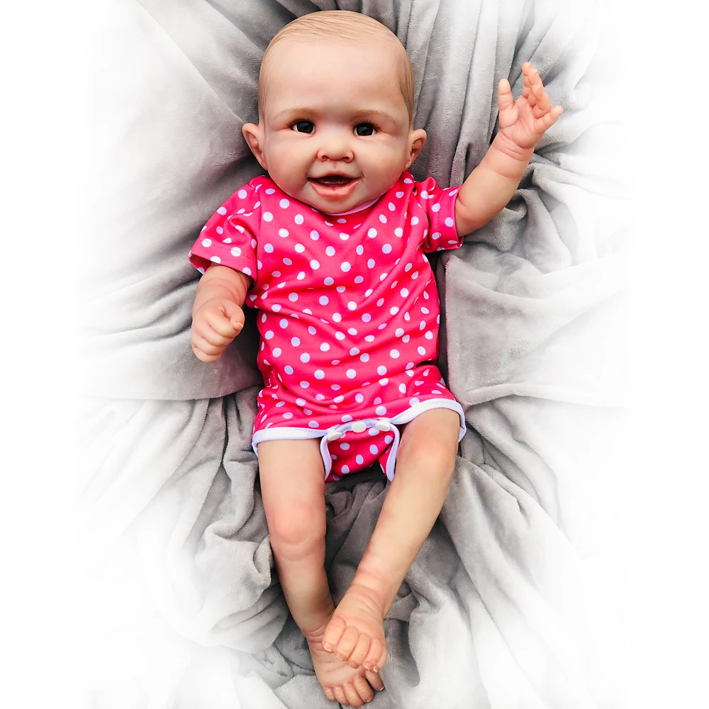 OtardDolls, Новое поступление, 20 дюймов, полностью Силиконовое тело, Reborn Baby Doll, ванна, Bonecas, игрушка, милая, Реалистичная, игрушка для девочек, подарок на день рождения