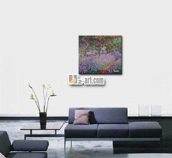 Клода монет Картина Сад художника на giverny холст печать Горячая продажа