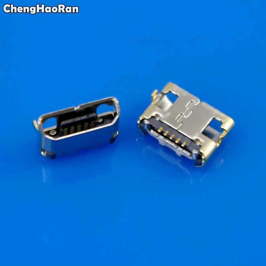 ChengHaoRan 10 шт. разъем Micro USB порт для зарядки док-станция Разъем Запасные части