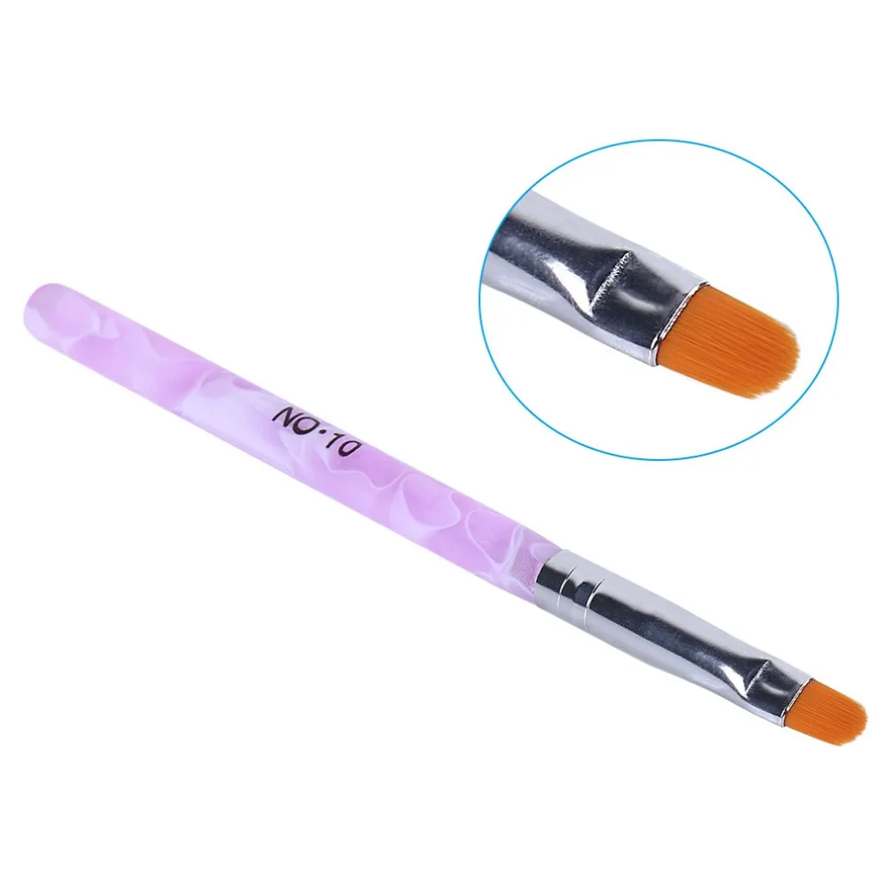 Beau Gel 7 шт./компл. УФ гель Акриловая кисть для дизайна ногтей ручка рисования набор