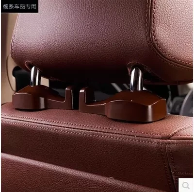 2X автомобиля на заднем сиденье молния аксессуар для автомобилей Mercedes W211 W203 W204 W210 W205 W212 W220 AMG для Infiniti q50 FX35 G35 G37 аксессуары - Название цвета: Cofee