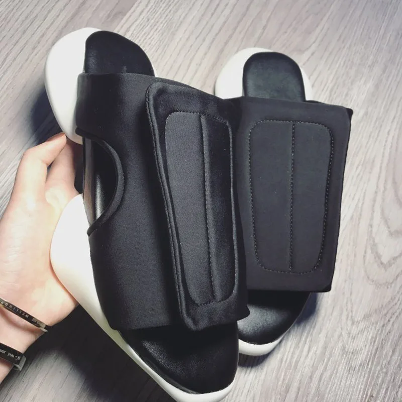 Шлепанцы мужские Нескользящие римские сандалии плоская подошва гладиаторы