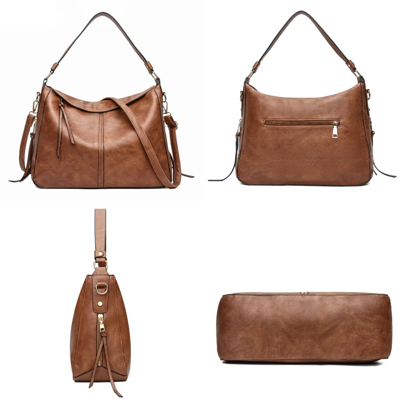 Женская дизайнерская сумка через плечо Высококачественная женская хобо из