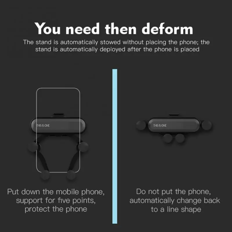 Гравитационный Автомобильный держатель для телефона для iphone X Xs Max samsung S9, держатель на вентиляционное отверстие автомобиля, автомобильные держатели для Xiaomi huawei, подставка для мобильного телефона