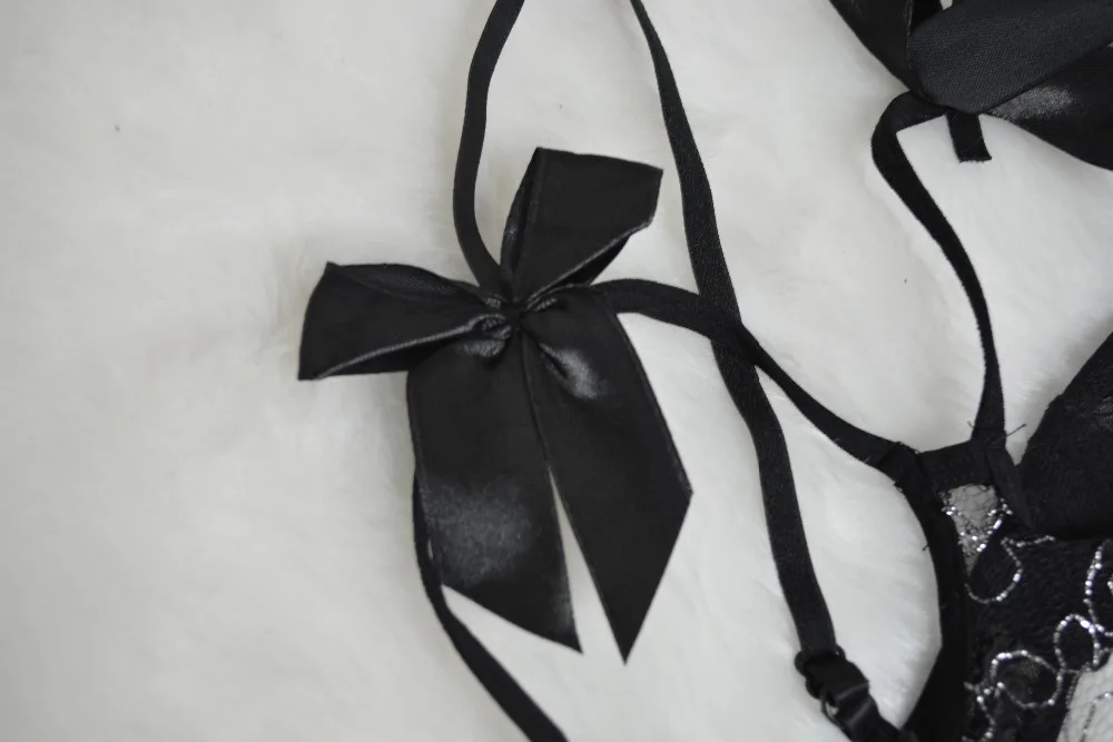 Женщины sexy underwear экзотическое одеяние body костюм бюстгальтер открытый спинки|body