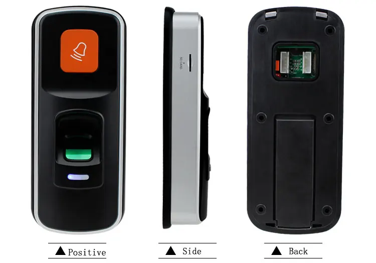 I90 мини биометрический контроллер доступа к отпечаткам пальцев RFID автономный считыватель отпечатков пальцев Поддержка SD карты для открытого электрического дверного замка