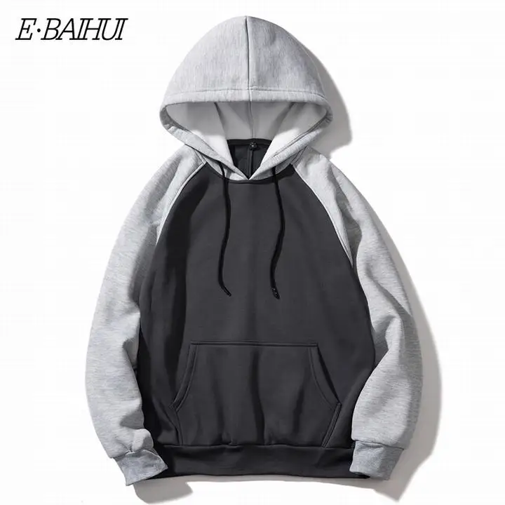 A2 E-BAIHUI, мужской пуловер, флисовые толстовки с капюшоном, модные Лоскутные толстовки, Мужская Повседневная Толстовка Vibes Forever Traksuit WY39 - Цвет: A2
