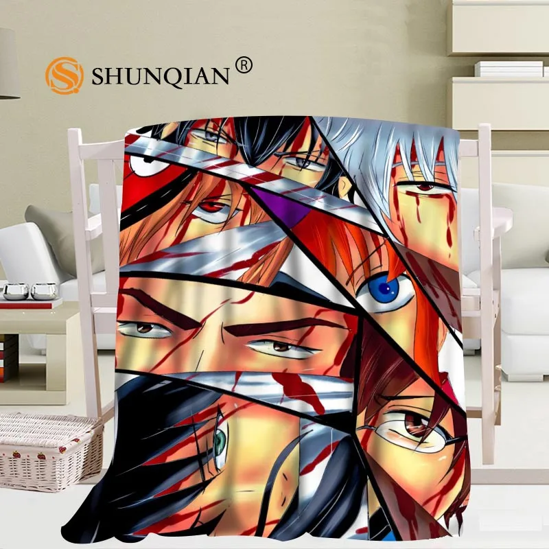 Comprare Personalizzato Gintama Coperta Morbida Fai Da Te La Tua Foto Decorazione Camera Da Letto Dimensioni 56x80 Pollici, 50X60Inch,40X50Inch A7.10
