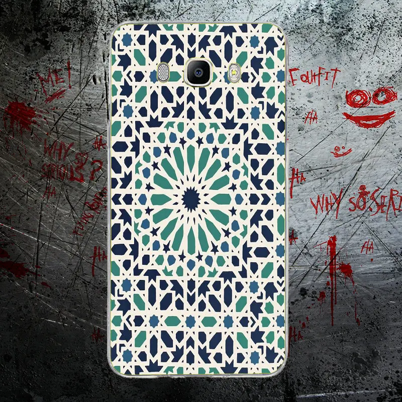 Morocco Art Deco Tile Map Bags Soft Silicone Transparent Mobile Phone Cases For Samsung Galaxy J1 J2 J3 J5 J7 A3 A5 A7 2016 2017 | Мобильные