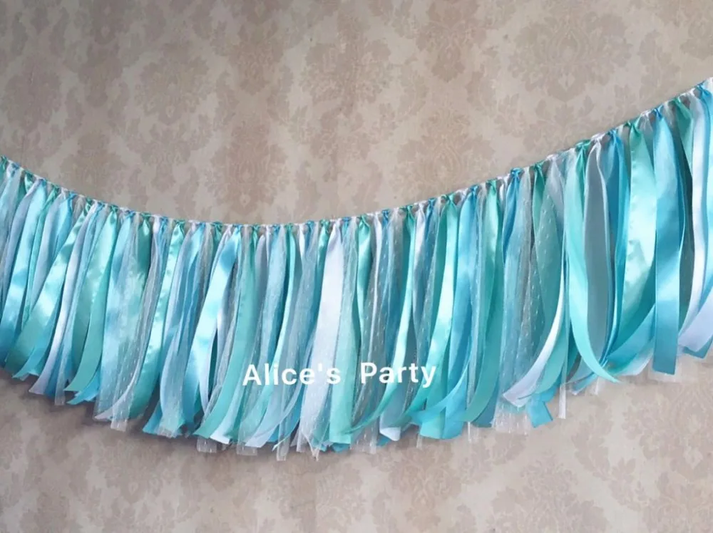 Новинка синие белые кружевные тканевые баннеры для галстука романтические