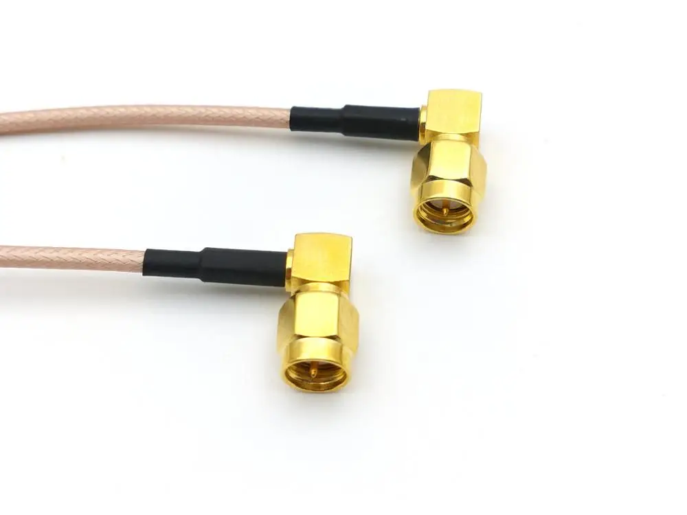 20 шт. SMA штекер под прямым углом к Штекер кабель RG316 50 см|angle|angle plugangled cables |