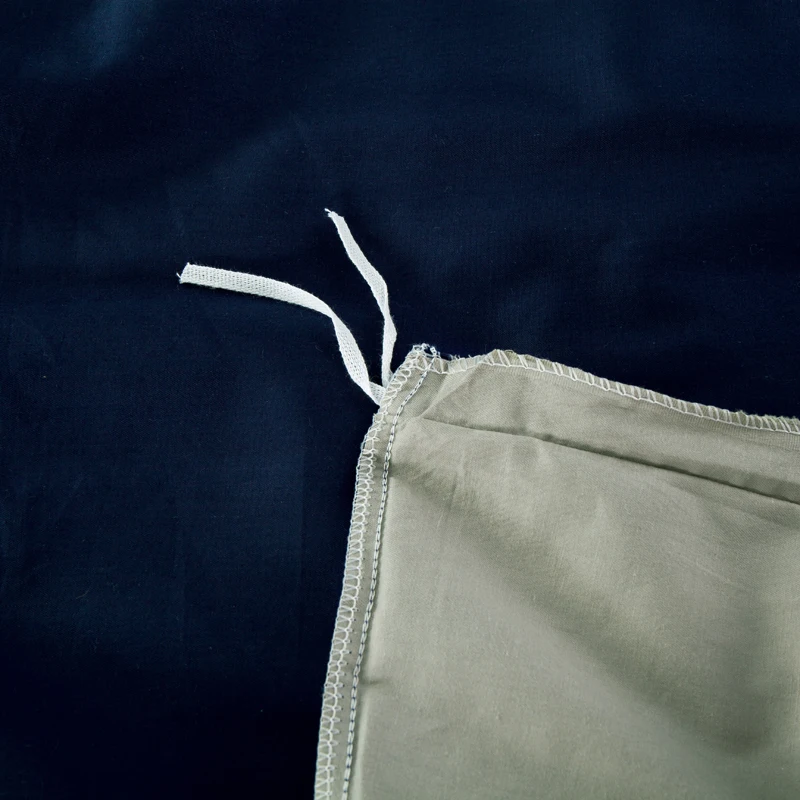 Синего и серого цвета для детей домашний текстиль двусторонний пододеяльник 100%