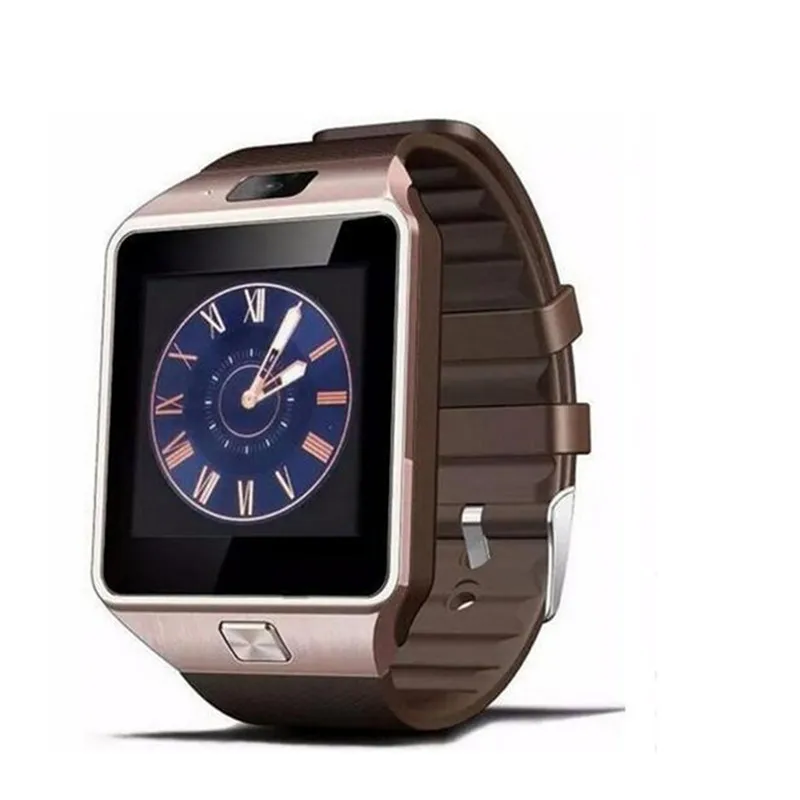 Bluetooth DZ09 Смарт часы Поддержка 2G сим картой TF на 8 Гб Для мужчин женщин Smartwatch