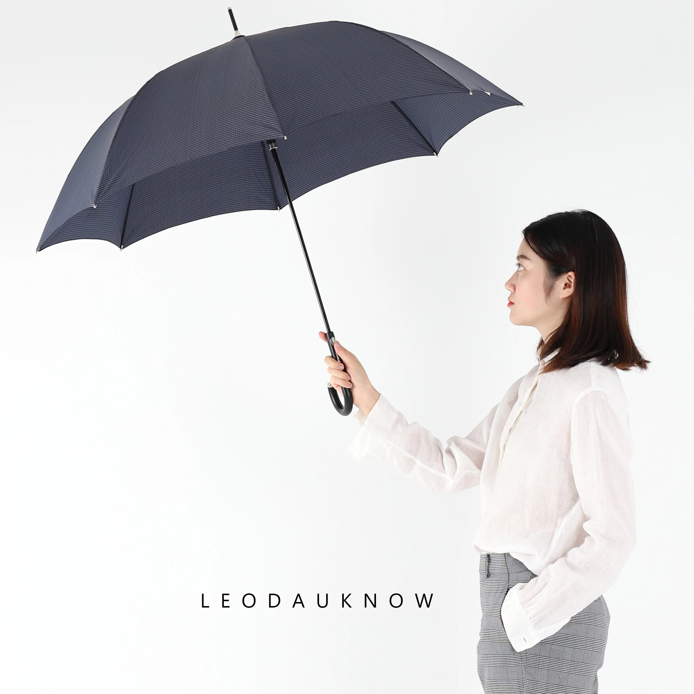 Новое поступление длинный зонт от дождя женский ветрозащитный 8 ребер клюшка для