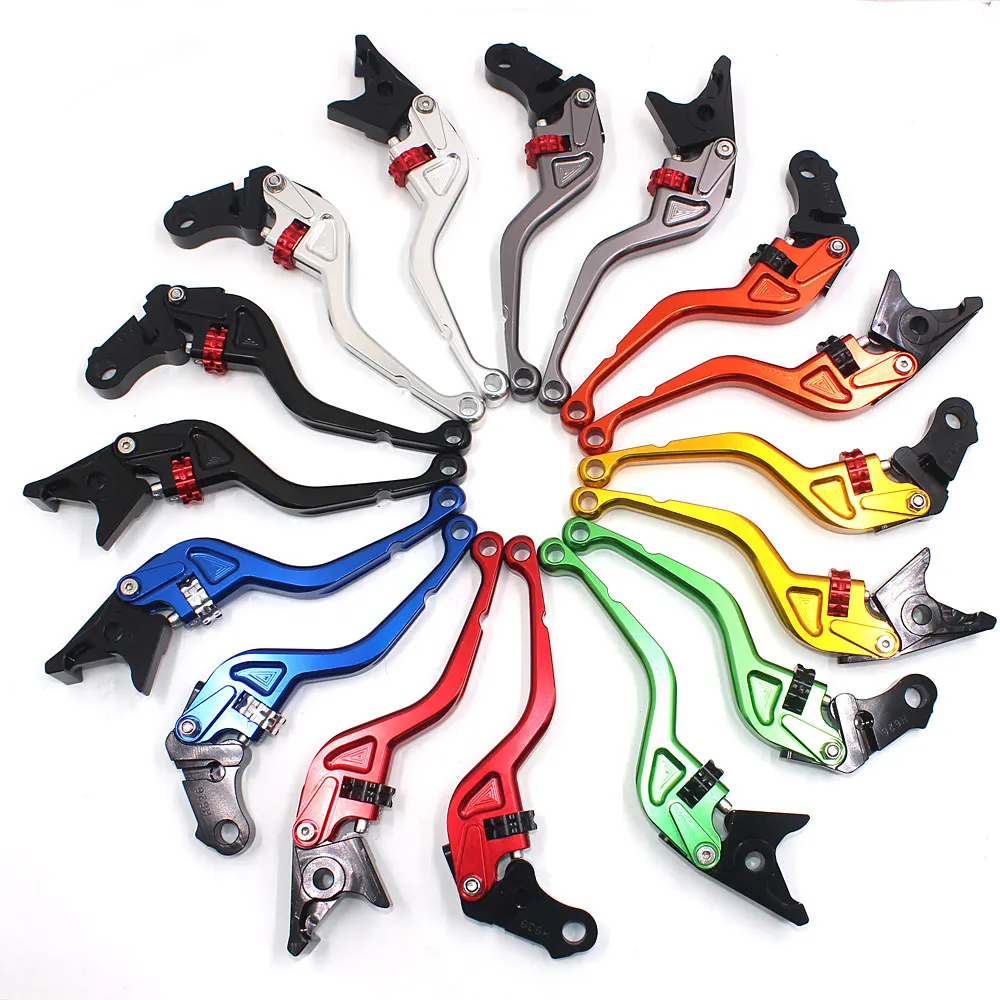 

BJMOTO CNC Wheel Roller Short Brake Clutch Levers For DUKE 390 200 125 RC390 RC200 RC250 RC125