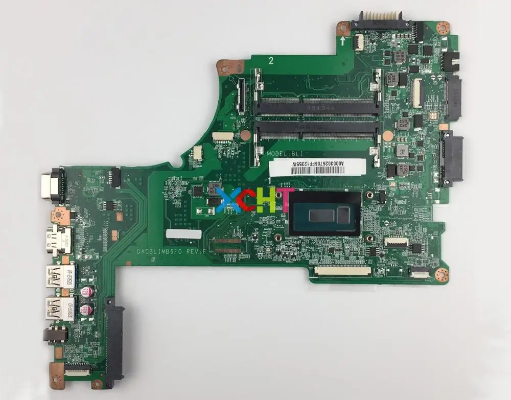 Для Toshiba L50 L55-B L55T-B5271 серии A000302670 DA0BLIMB6F0 w i5-5200U ЦПУ материнская плата системная