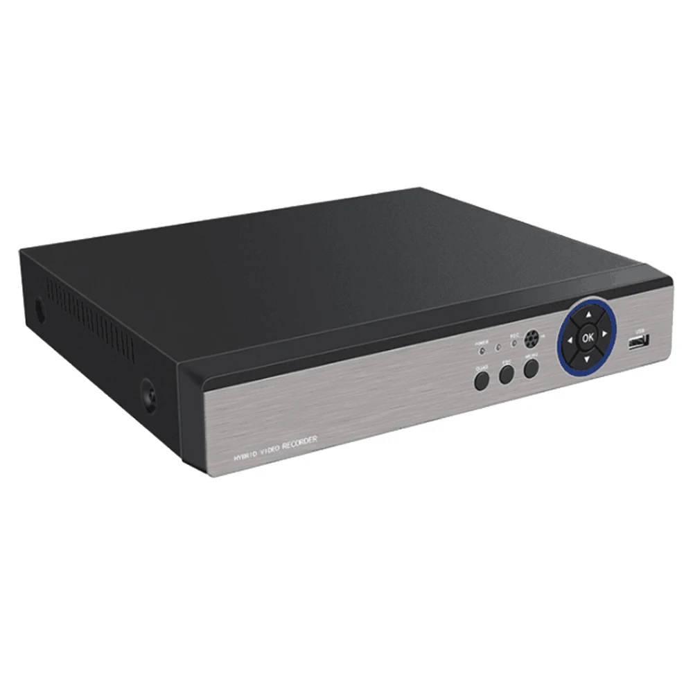 5 МП H.264 8*5 м @ 12fps(AHD) 4*4 15fps камеры видеонаблюдения Hi3520D XMeye DVR 8 каналов в 1
