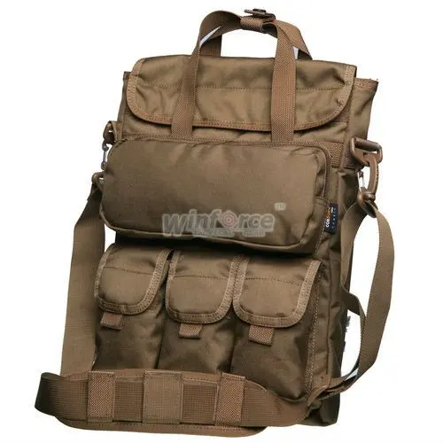 Ремень для тактического снаряжения WINFORCE/WS-16 Duty Laptop 1" вертикальная сумка/ CORDURA/гарантированное качество Военная и уличная сумка через плечо