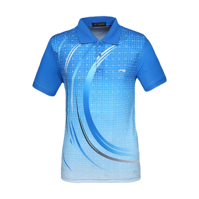 Мужские теннисные рубашки дышащая быстросохнущая спортивная толстовка из