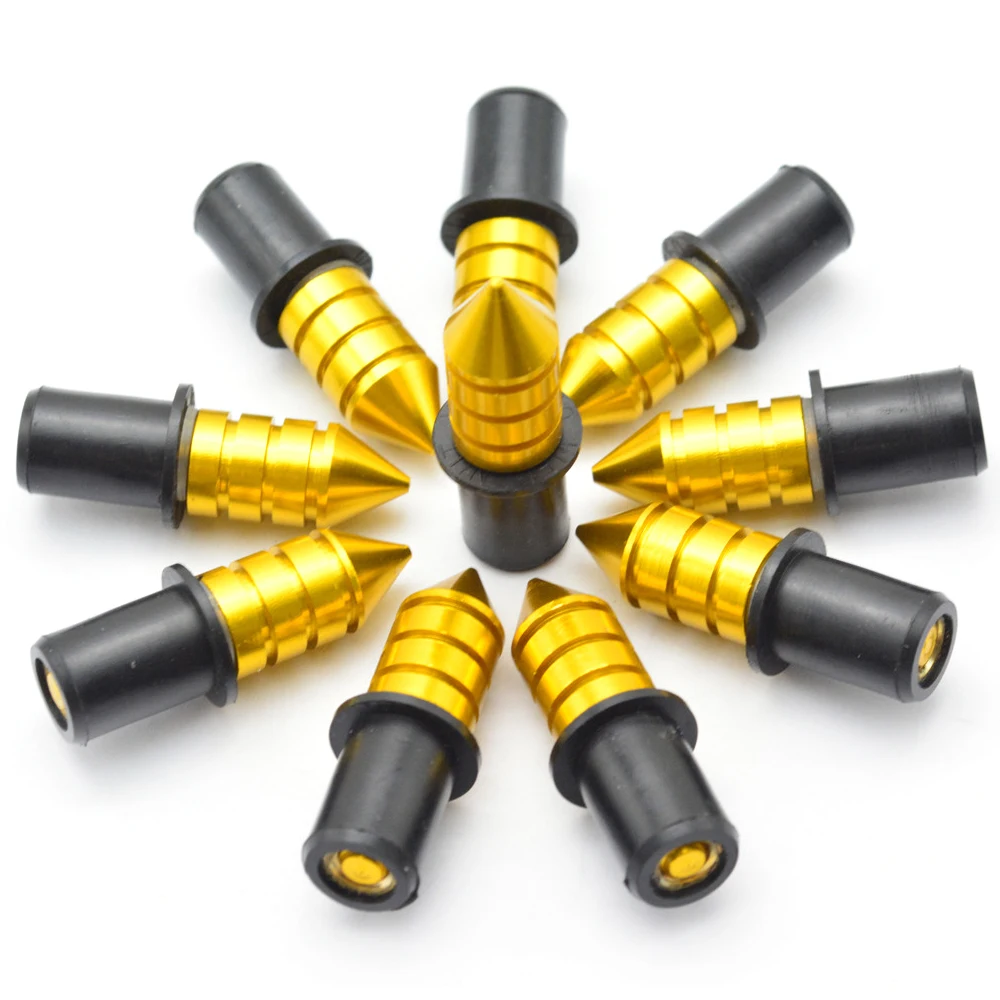 FOR 10 PCS CNC Universal motorcycle aluminum moscrew Windscreen Bolt for yamaha mt07 mt09 fz6r fz6 fazer fz1 xj6 diver | Автомобили и