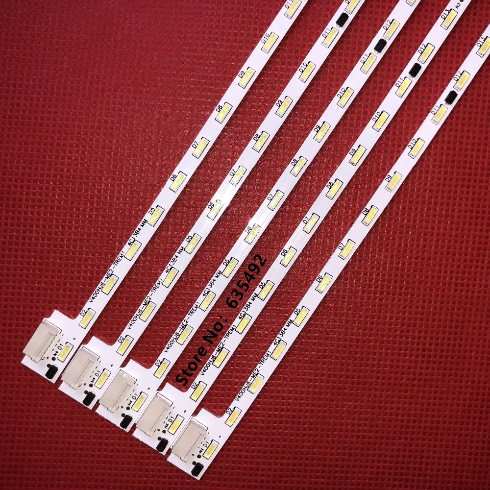 

100% New 20pieces 490mm FOR LCD-40V3A M00078 N31A51P0A N31A51POA V400HJ6-LE8 New LED backlight V400HJ6-ME2-TREM1 52LED