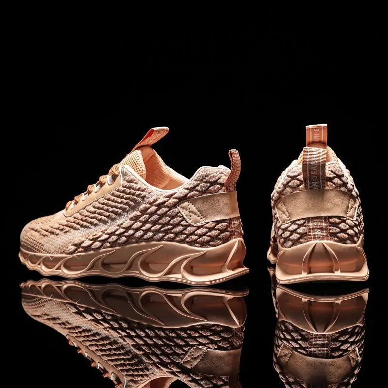 Роскошный бренд 2019 новая дышащая удобная сетчатая Мужская обувь повседневные