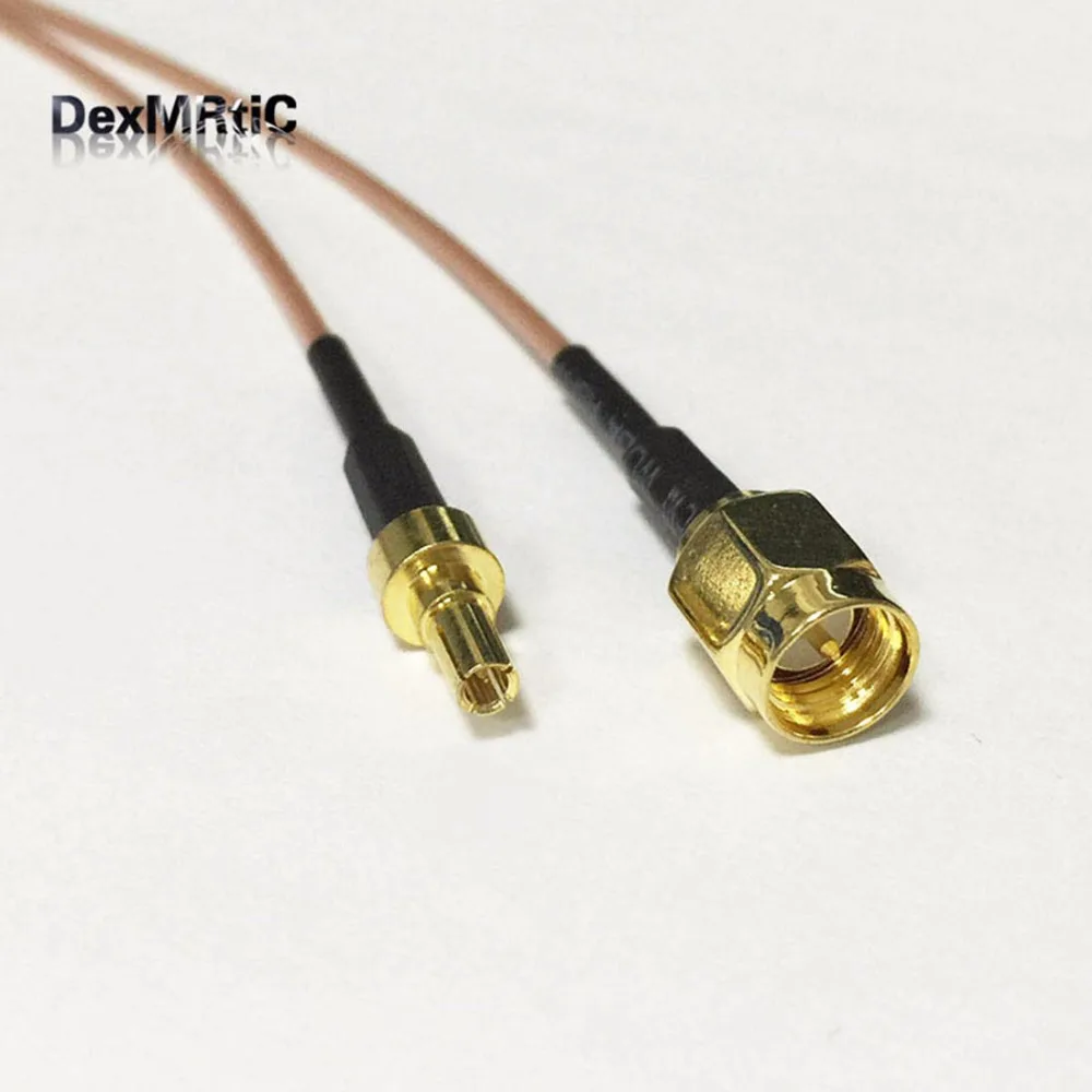1 шт. НОВЫЙ SMA Мужской переключатель CRC9 мужской прямой кабель Пигтейл RG178 15 см 6