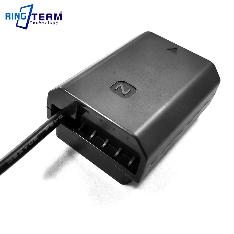 Dual USB to NP-FZ100 NP FZ100 Dummy Battery DC Coupler for Sony Alpha 9 A9 ILCE-9 ILCE-7M3 A7RIII A7 III ILCE-7M3 Cameras