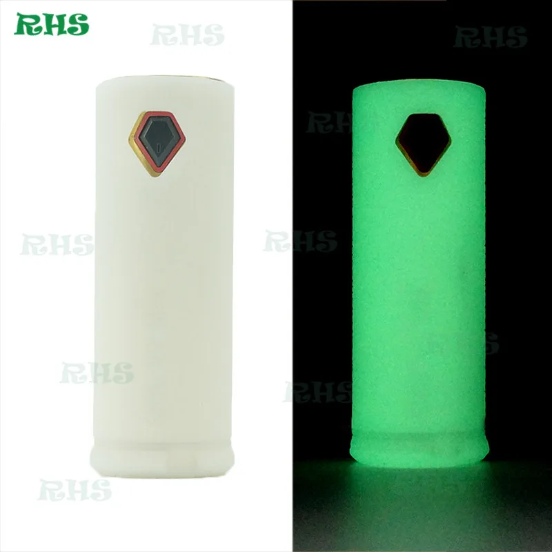 Luminous 2 шт. RHS новых продуктов силиконовые Защитный чехол Чехол для корпуса для палочка V9 Макс 13 видов цветов - Цвет: Luminous