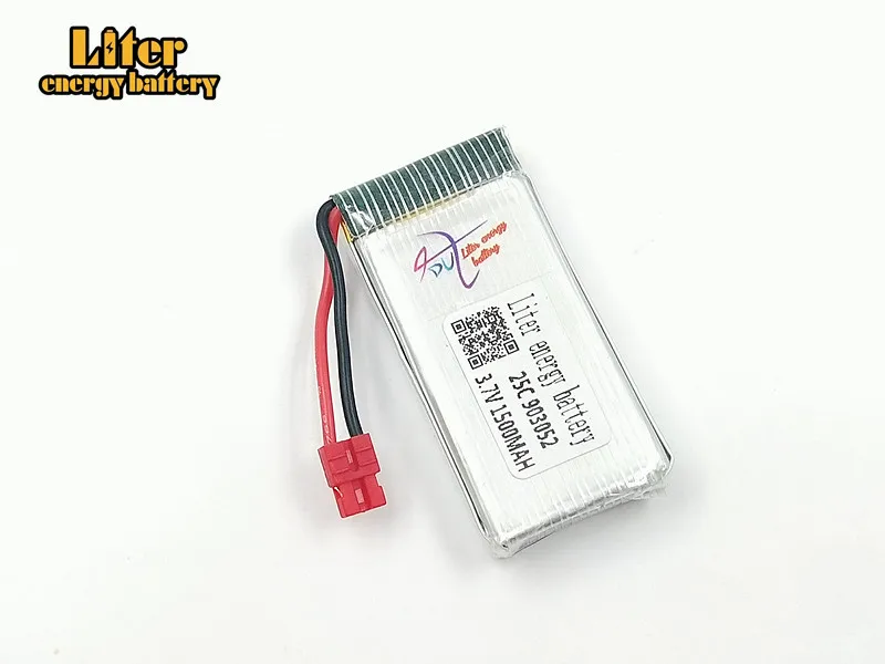 Литий полимерный аккумулятор 3 7 в 1500 мАч для X5SC X5SW X5uw x5uc x5hw x5hc H11D H11C 25C разряд SM/JST