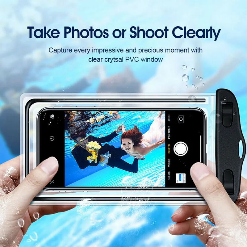 Универсальный водонепроницаемый мобильный телефон чехол для Samsung S10 S9 Plus