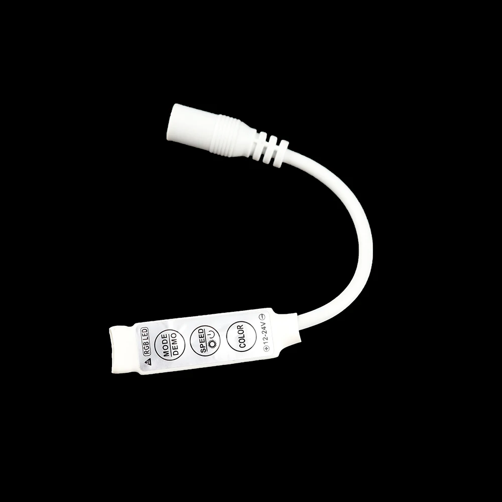 10 шт./Лот Мини RGB контроллер для светодиодной ленты 12 В постоянного тока 4x3A 19