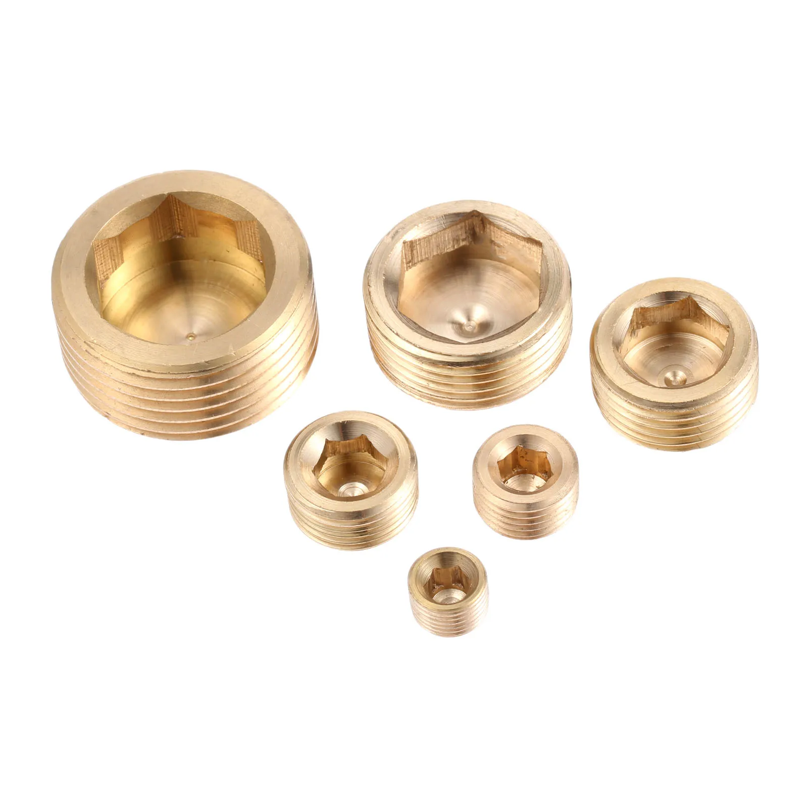10 шт. Внутренняя шестигранная с резьбой NPT резьба 1/8 &quot1/4&quot 3/8 &quot гнездо для труб