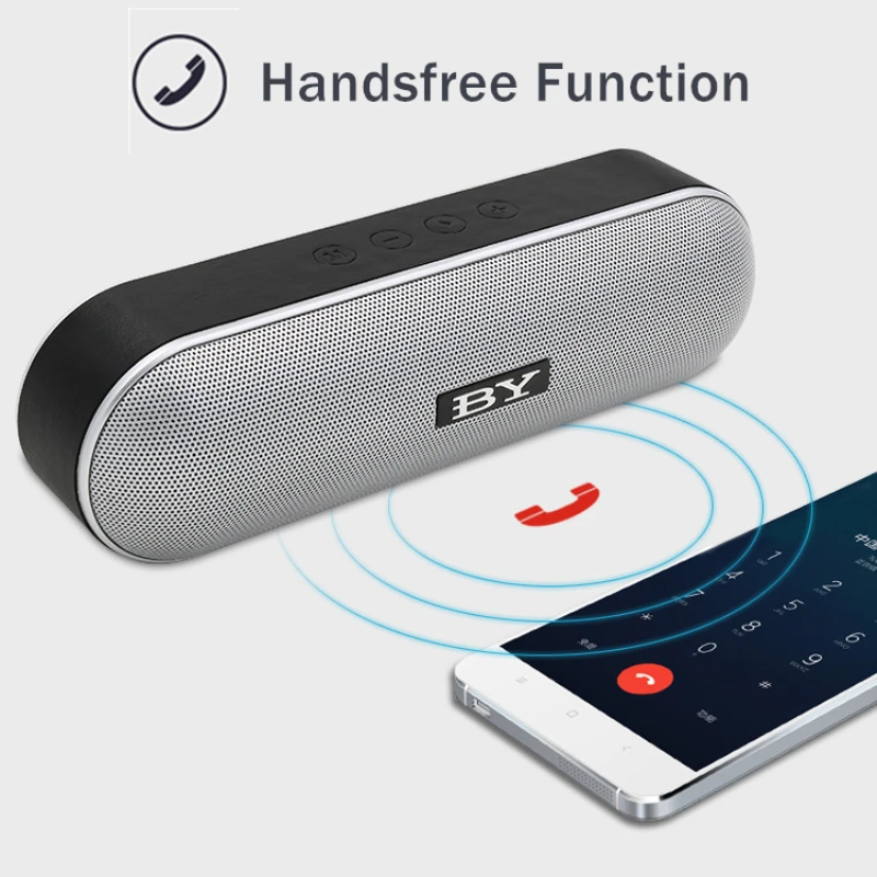 Портативный беспроводной Bluetooth-Динамик BY6610 10 Вт | Электроника