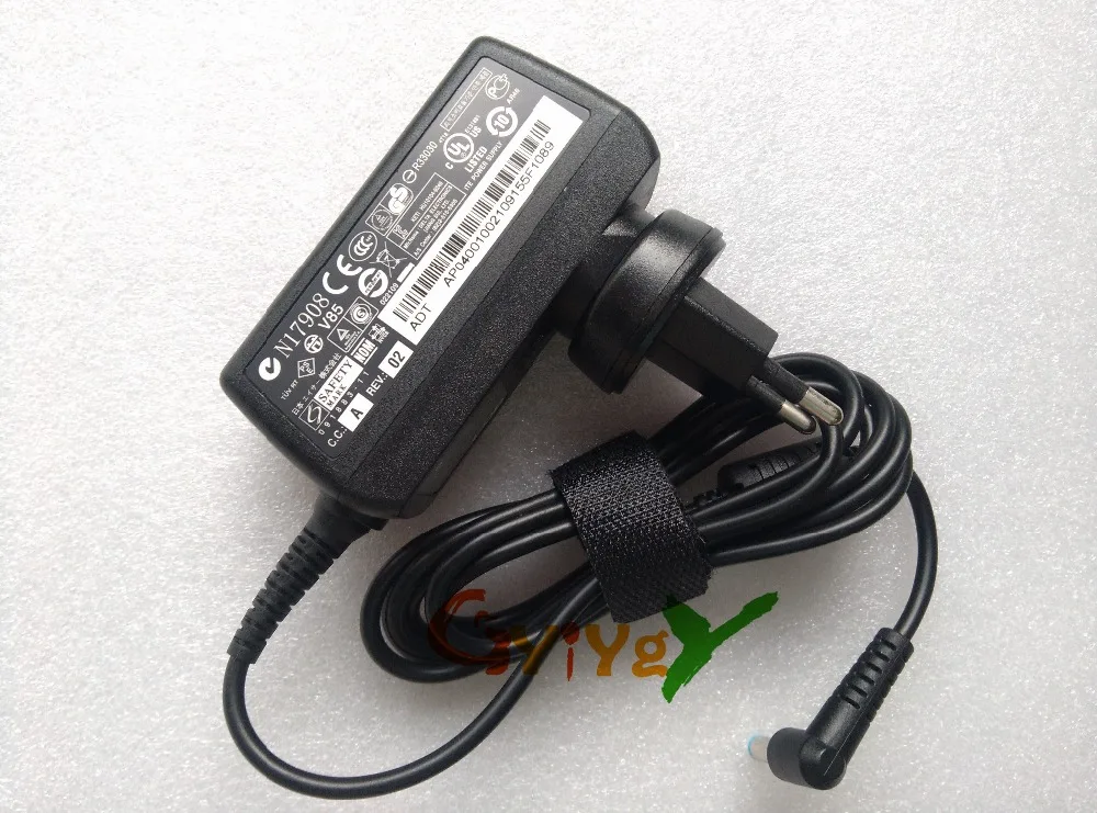 19 V 2.15A Ac Adaptador de Cargador PARA Acer Aspire One 521 522 532 H 533 722 725 753 756 D260 D257 D270 E100 | Компьютеры и офис