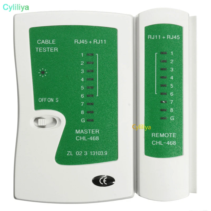 50 шт. CHL-468 NSHL RJ45 RJ11 RJ12 CAT5 UTP сетевой LAN USB кабель тестер инструменты дистанционного