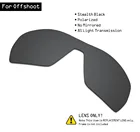 Сменные поляризационные линзы SmartVLT для солнцезащитных очков Oakley Offshoot - Stealth Black