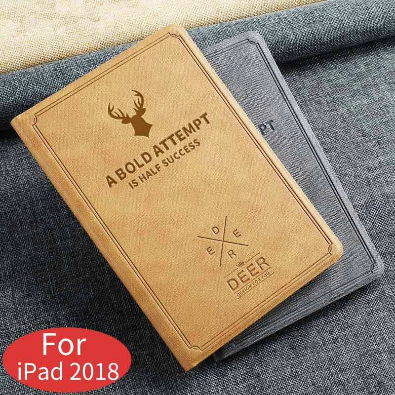 2018 Чехол для iPad 9 7 дюймов с рисунком оленя чехол Smart sleep wake up 2017 ультратонкий
