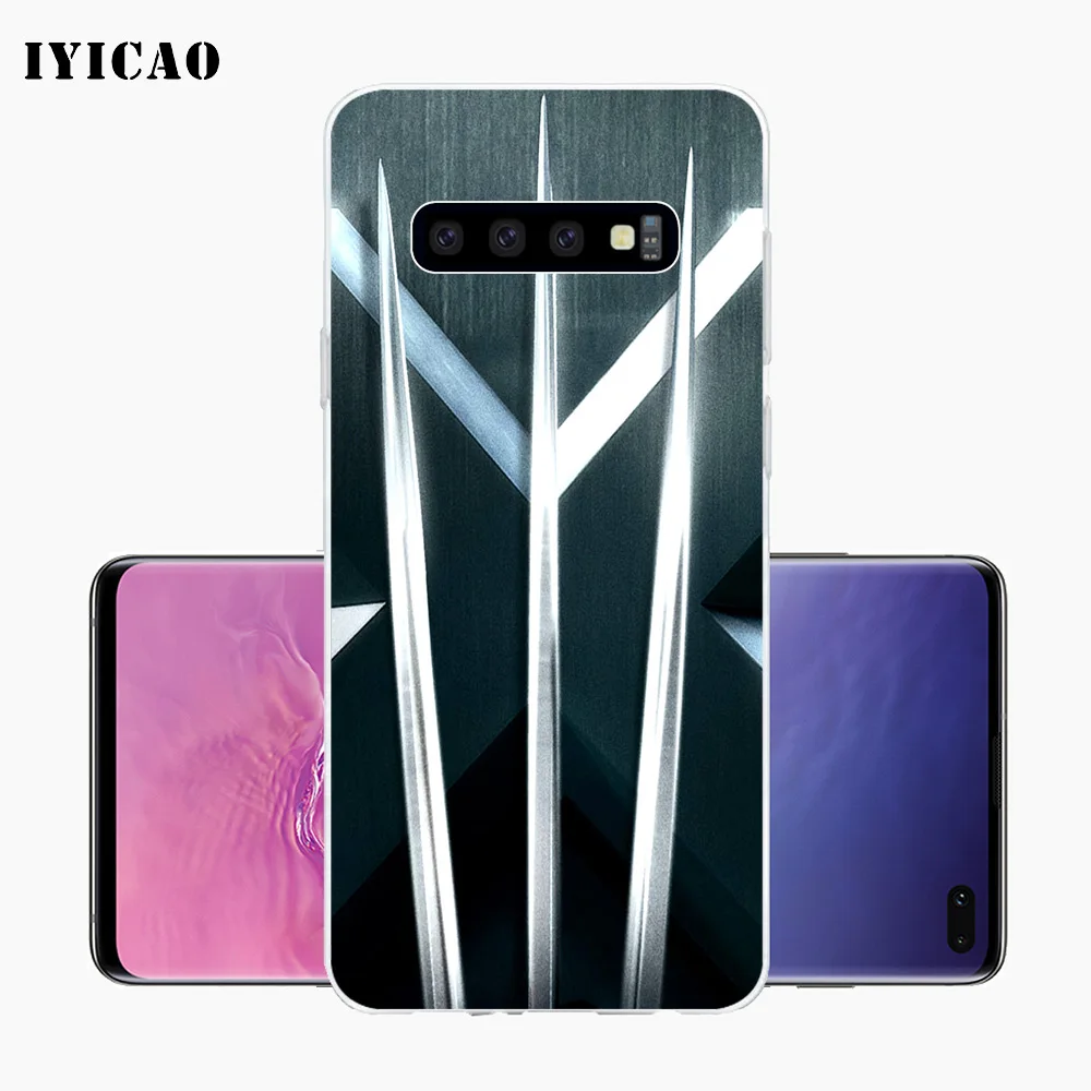 IYICAO X Мужской мягкий силиконовый чехол для Samsung Galaxy S10e S10 S9 S8 Plus S7 Edge TPU | Мобильные