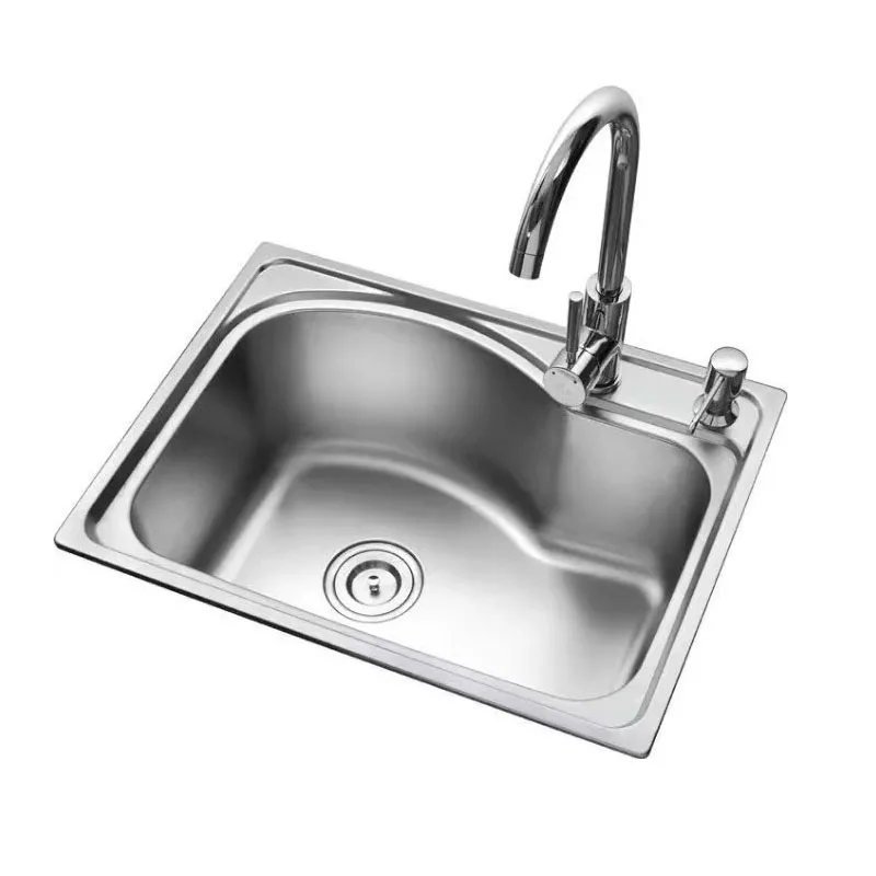 

ITAS9936 Kitchen sink 304 stainless steel hand washing sink wash basin washing dishes vegetables only sink single bowl