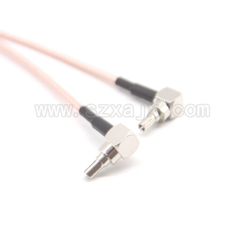 JX антенный кабель Pigtail F к 2 двойным TS9 Y Тип X TS9/CRC9/SMA разъем гнездо прямоугольный