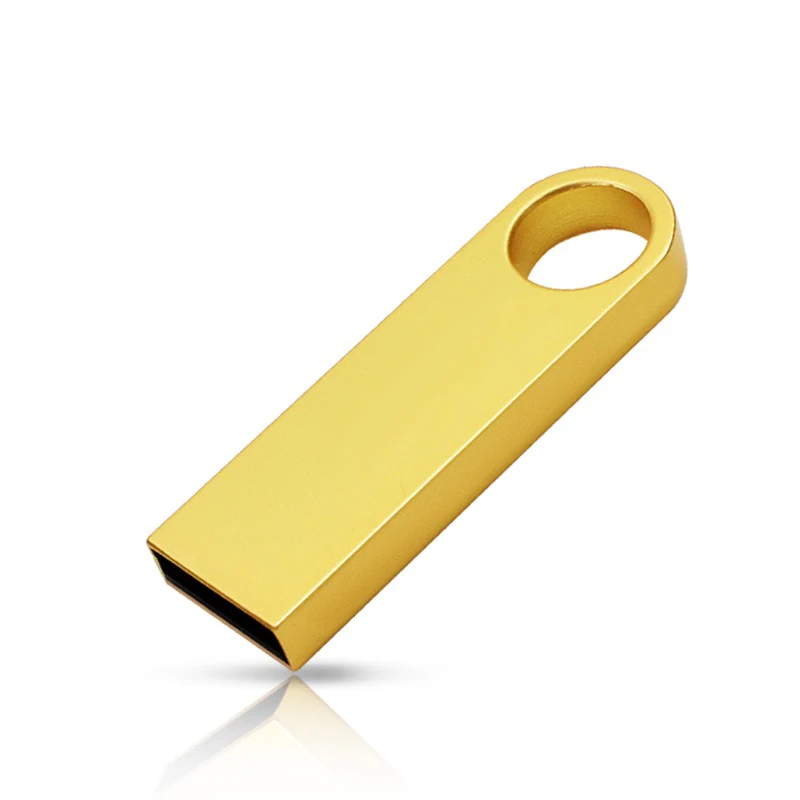 DTSE9 водонепроницаемые USB флеш накопители 64 ГБ 32 16 8 4 стальная мета золото/серебро