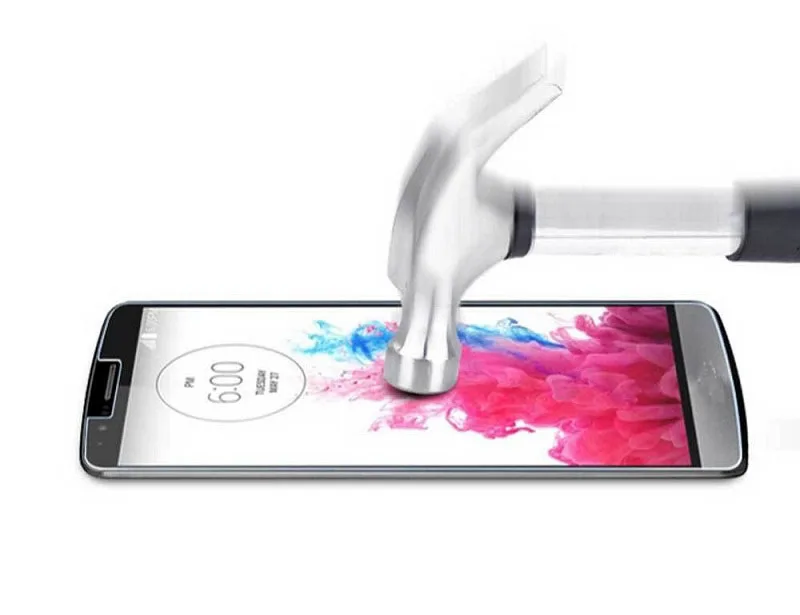 Плёнка-протектор экрана из закалённого стекла для телефонов LG G3 S Beat mini G2 G4. |