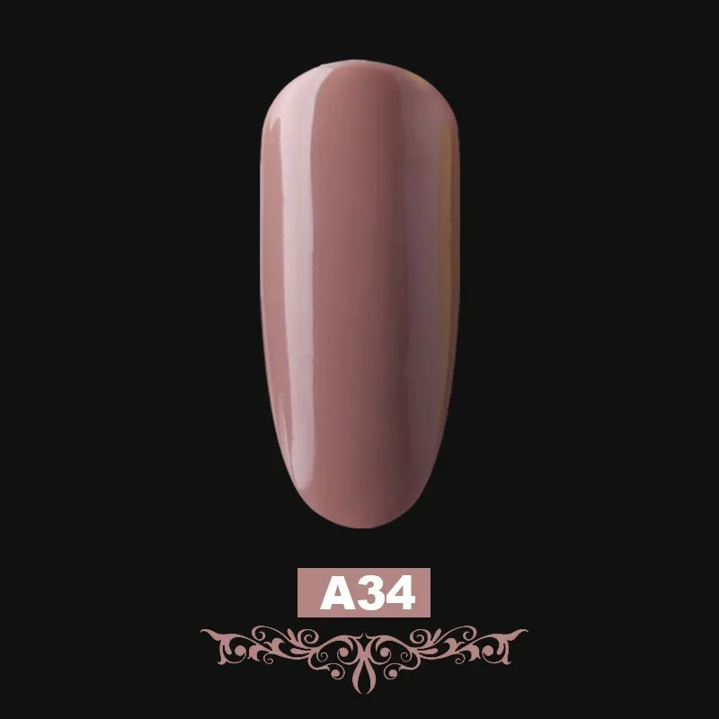 A34 Beautilux замачиваемый УФ светодиодный Гель-лак для ногтей Гель-лак гели Smalto лак для ногтей цветная эмаль Vernis Esmalte поставка 7 мл - Цвет: A34