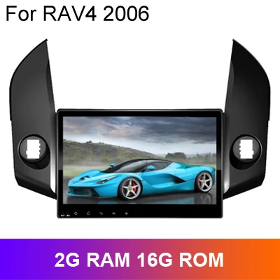 2G 16G RAV4 2006 SINOSMART 4 ядра/8 ядерный процессор, 2G ram Android 8,1 автомобильный аудио gps навигатор плеер для Toyota RAV4 - Цвет: 2G 16G RAV4 2006