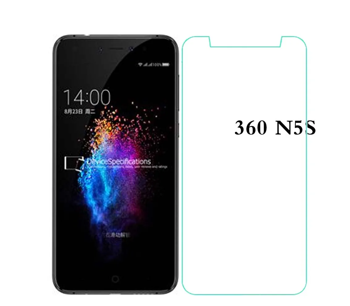 Чехол из закаленного стекла для 360 N7 N6 Pro Lite N5S защита экрана белая защитная