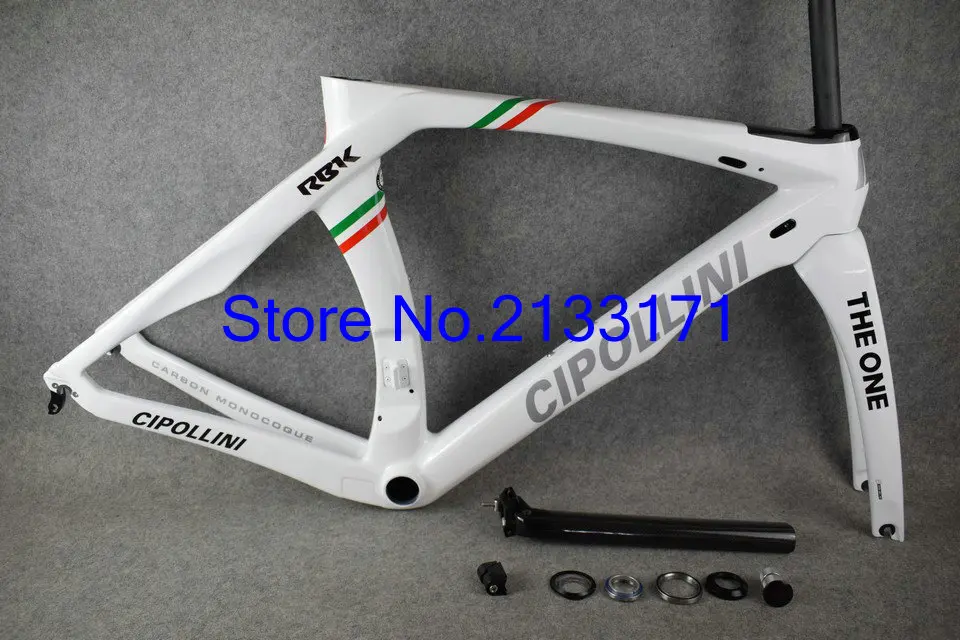 Карбоновая рама Cipollini RB1K THE ONE Shiny RB1000 T1100 карбоновая велосипедная Рама в комплекте