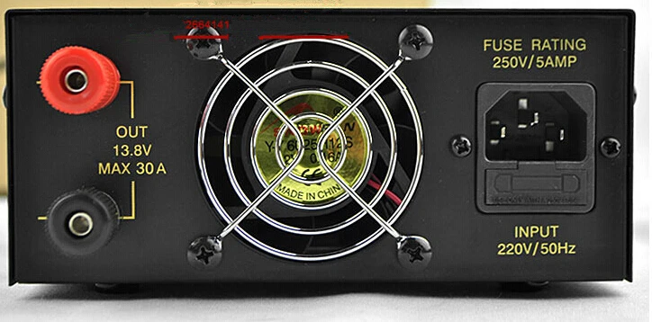 QJE PS-30SW я переменного тока в постоянный Переключение DC Питание 13,8 V выход 30A для мобильной радиосвязи FT-1802M FT-7800R FT-8900R FT-859D DR-620CPRO